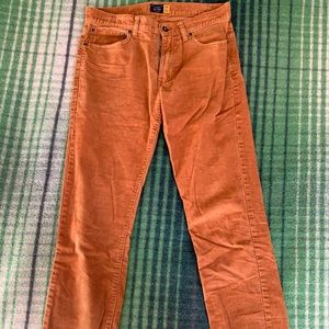Men’s J Crew 484 slim corduroys